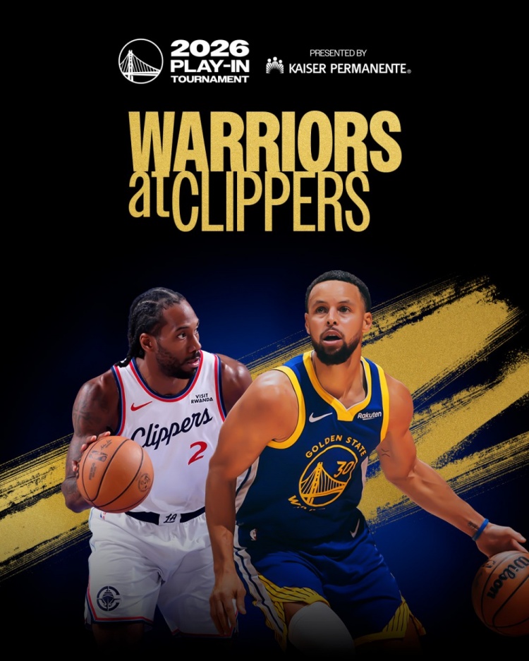 世界杯赛事直播平台下载-胜算几何？勇士官方发海报预热附加赛：库里、伦纳德各自领衔